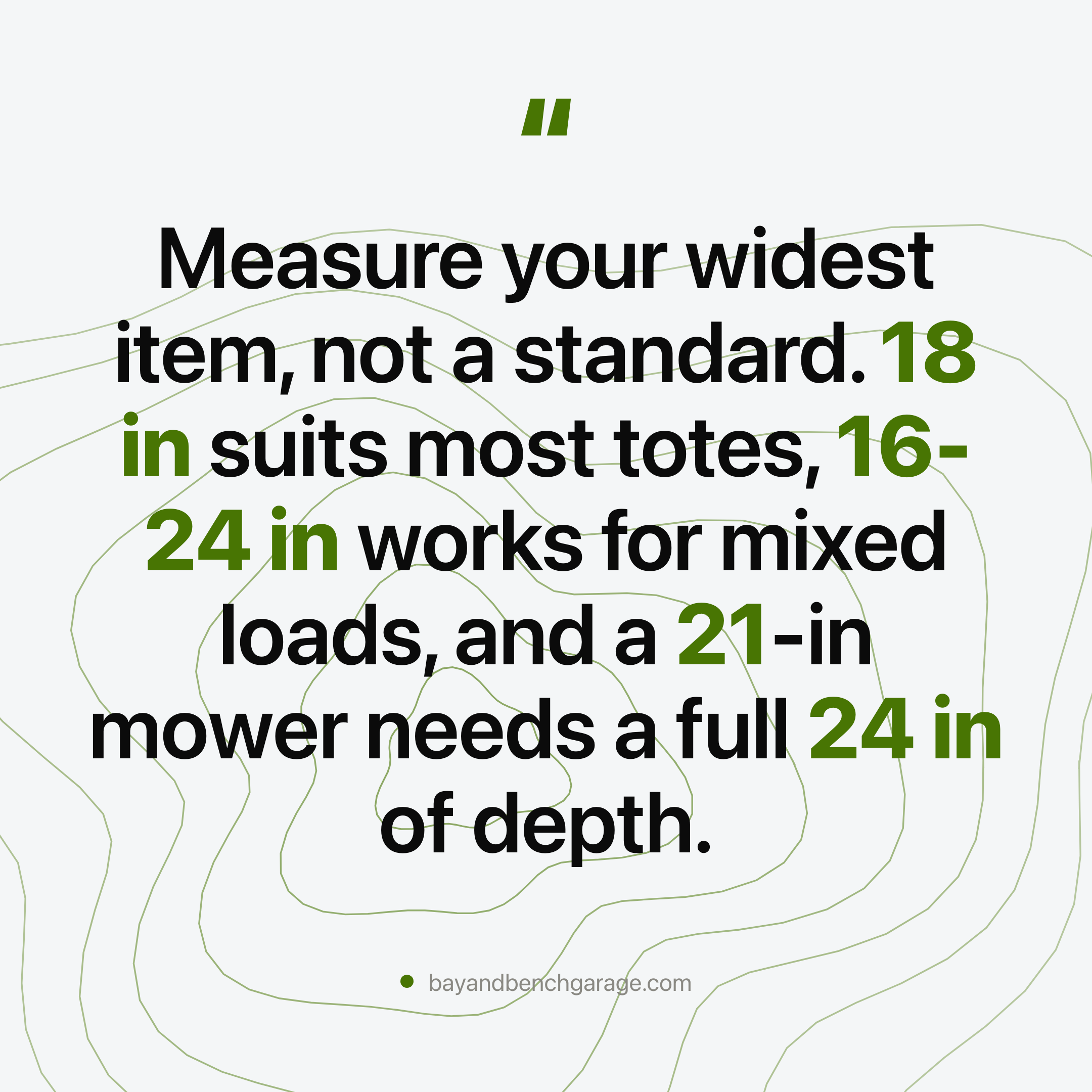 Garage Shelf Depth: Sizing Shelves to Your Totes