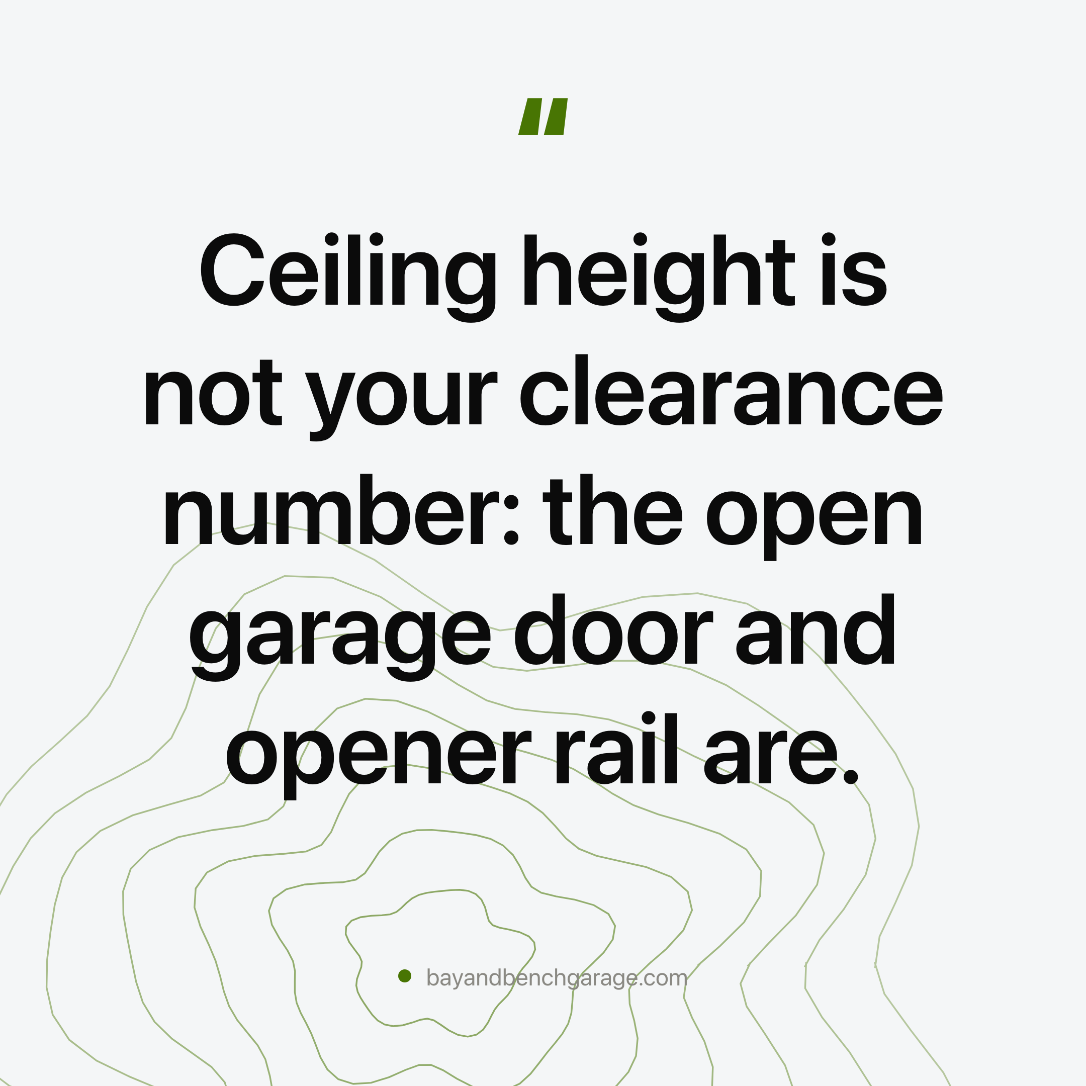 Overhead Garage Storage Rack: 23 Inches Decides Fit